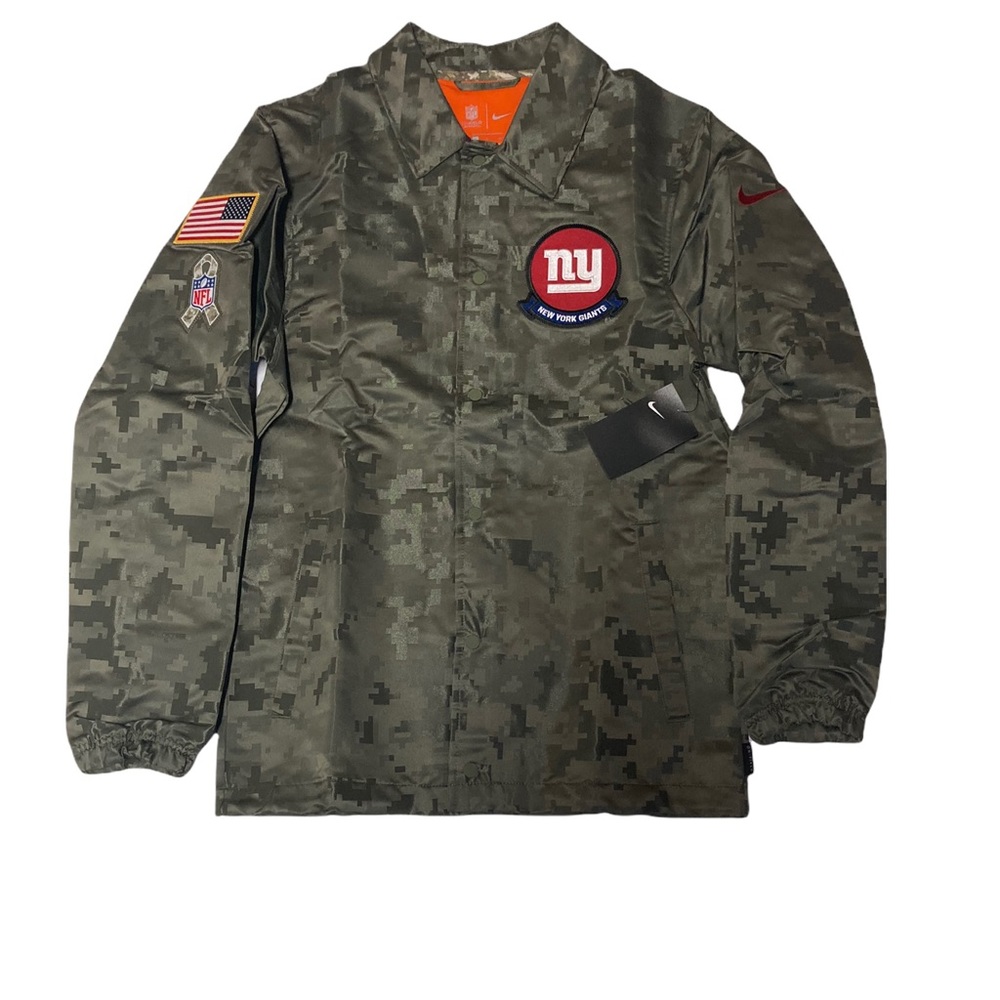New York Giants Nike Men’s Button‎ Down Salute To Service Jacket